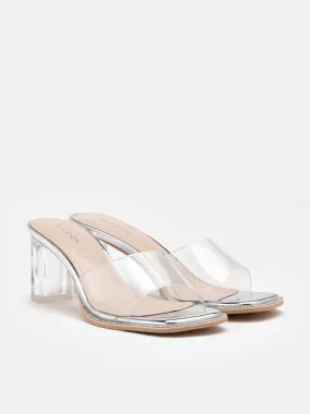 Gwen Jelly Mule Heels