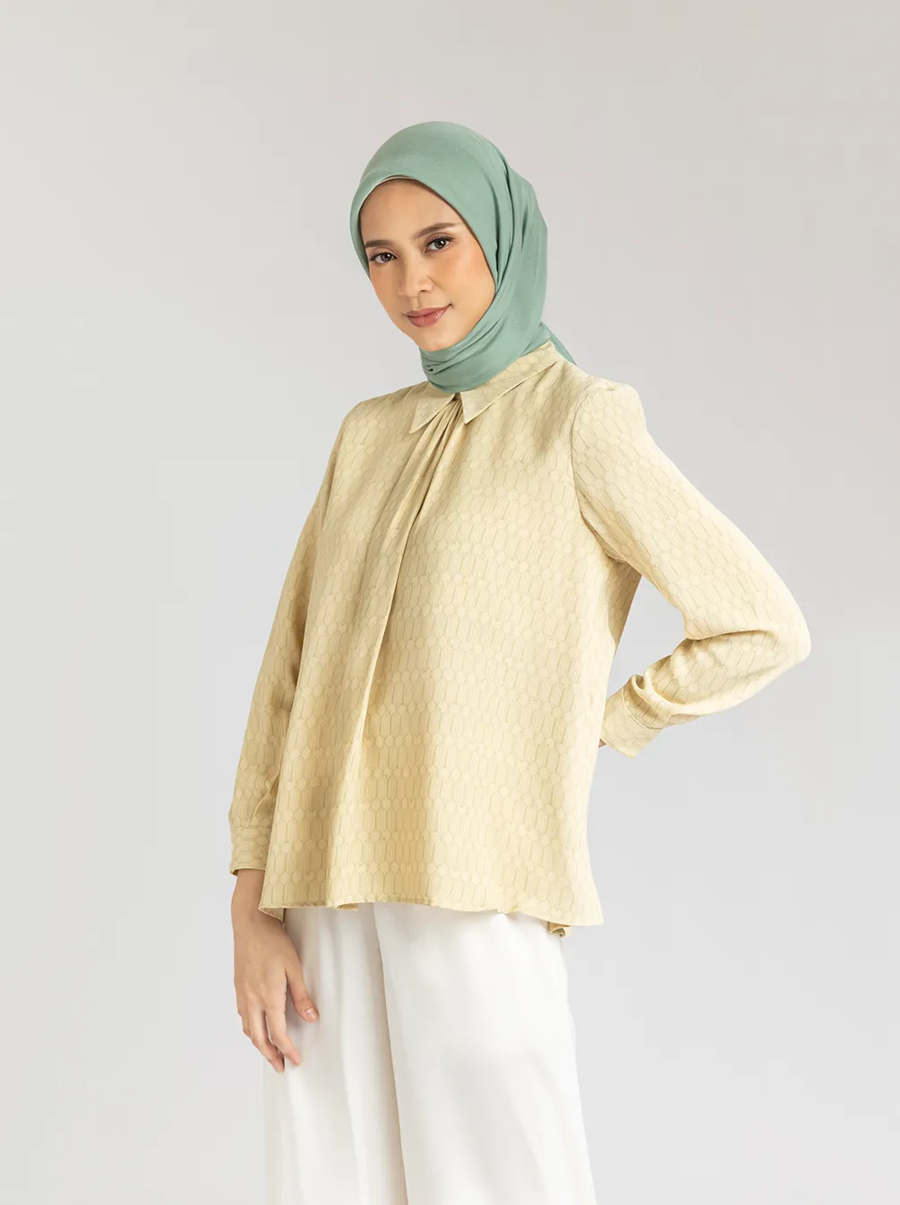 HAIRA TOP YELLOW PEAR