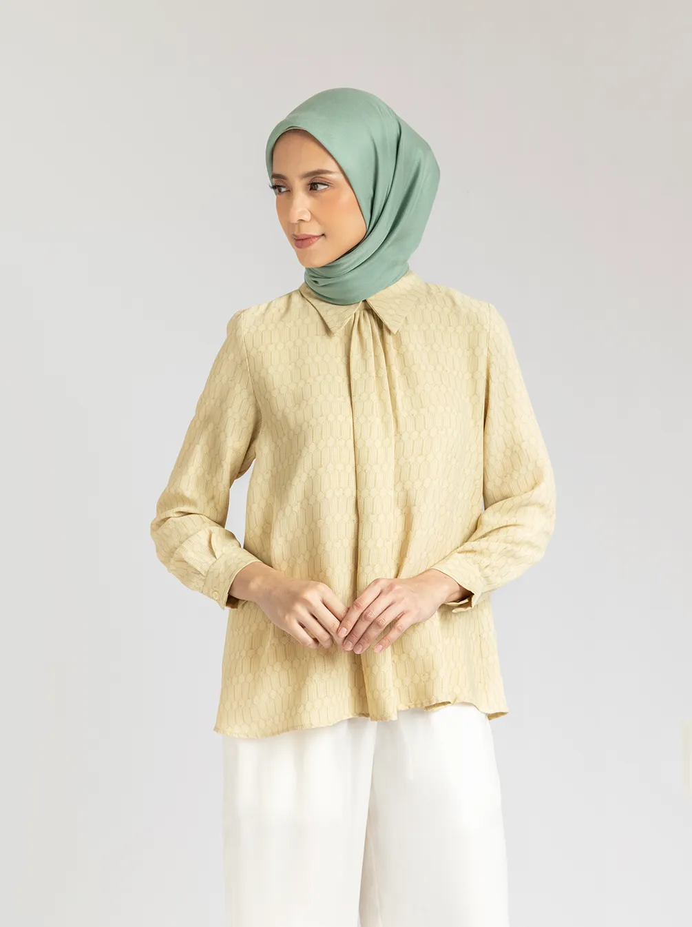 HAIRA TOP YELLOW PEAR