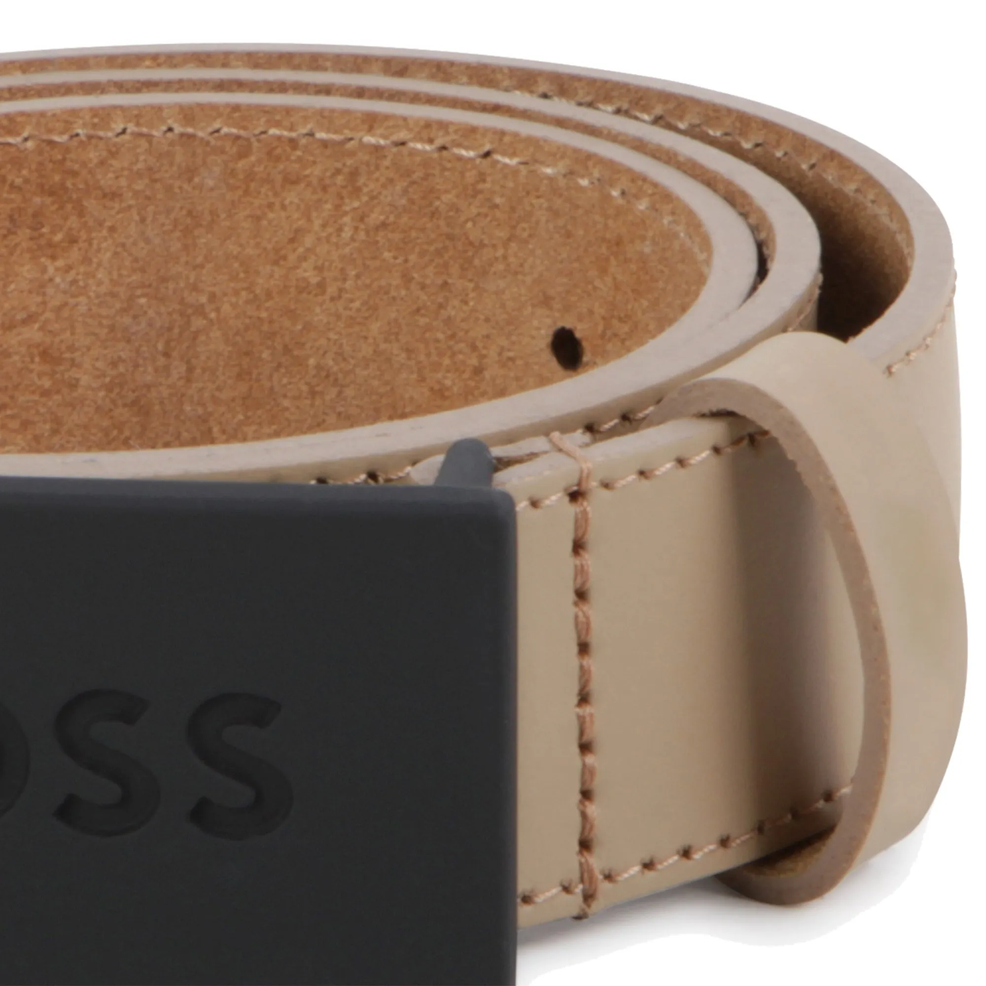 Hugo Boss Boys Brown Leather Belt_ J50956-269