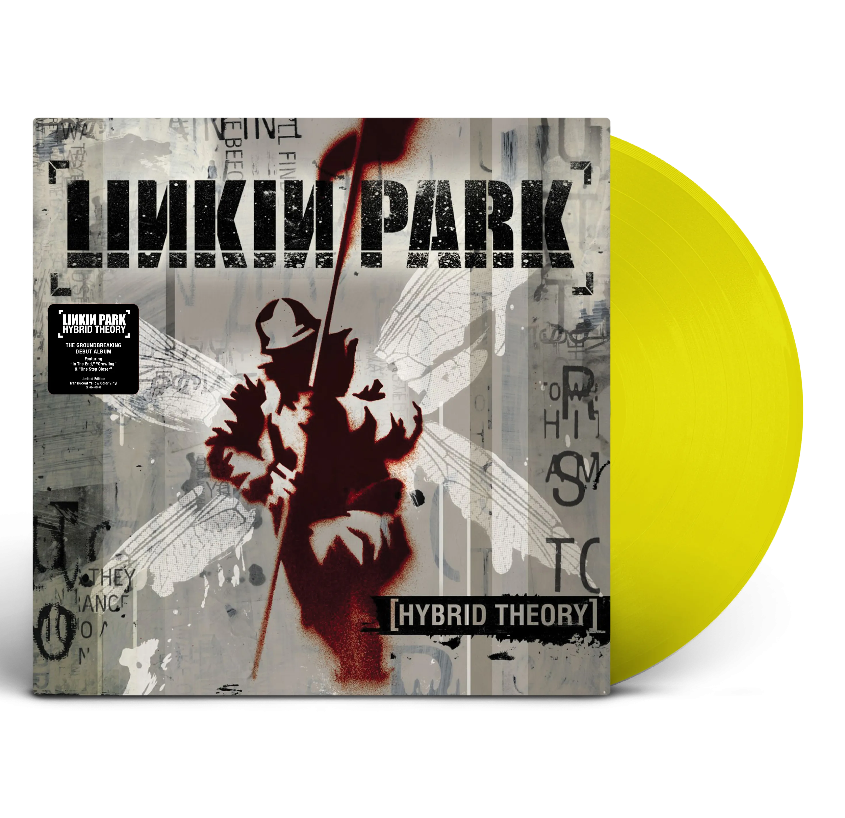 Hybrid Theory Limited Edition Translucent Yellow Color Vinyl