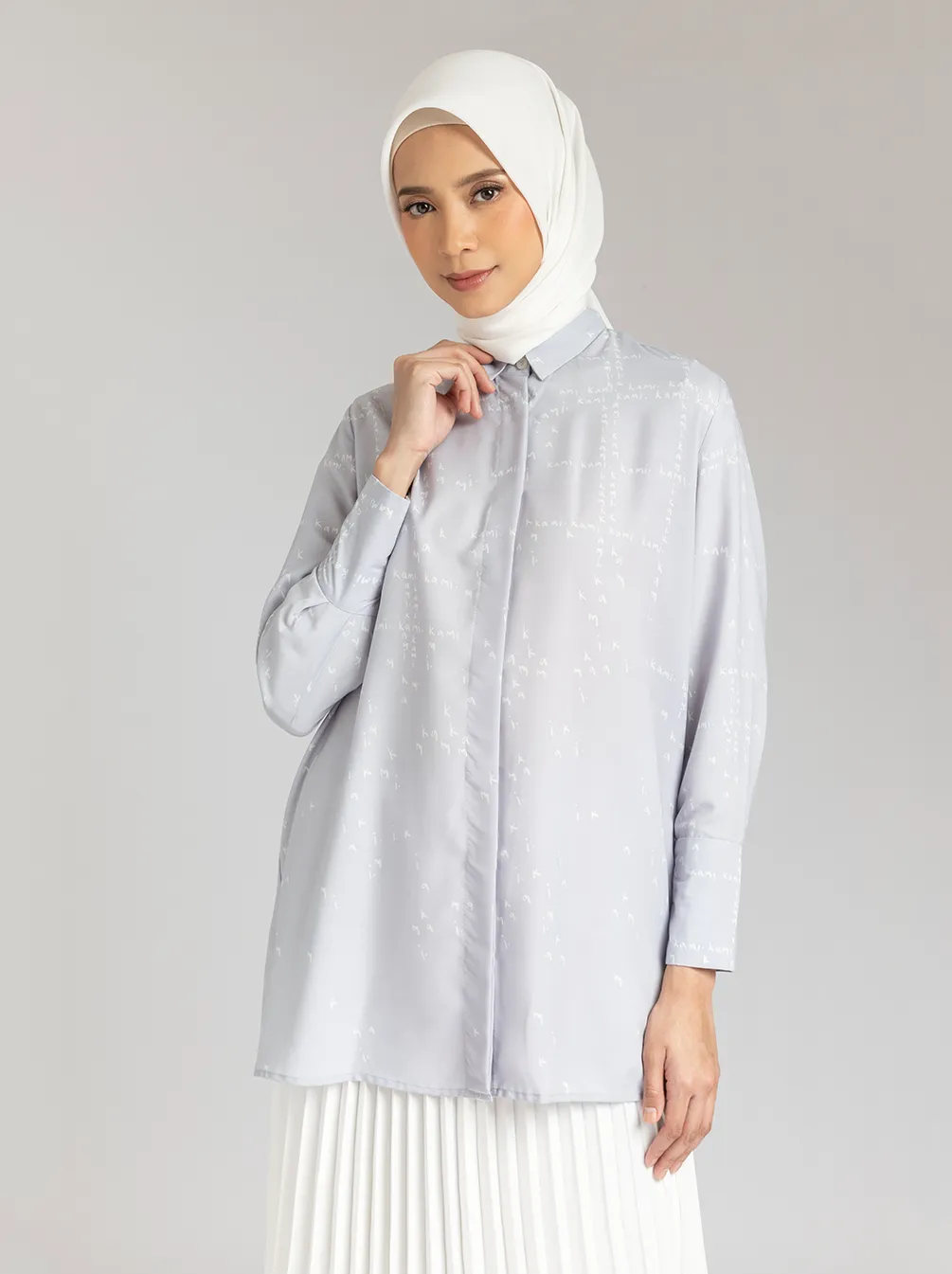 KALIA TUNIC BLUE LILAC