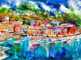 Marina di Portofino - art print