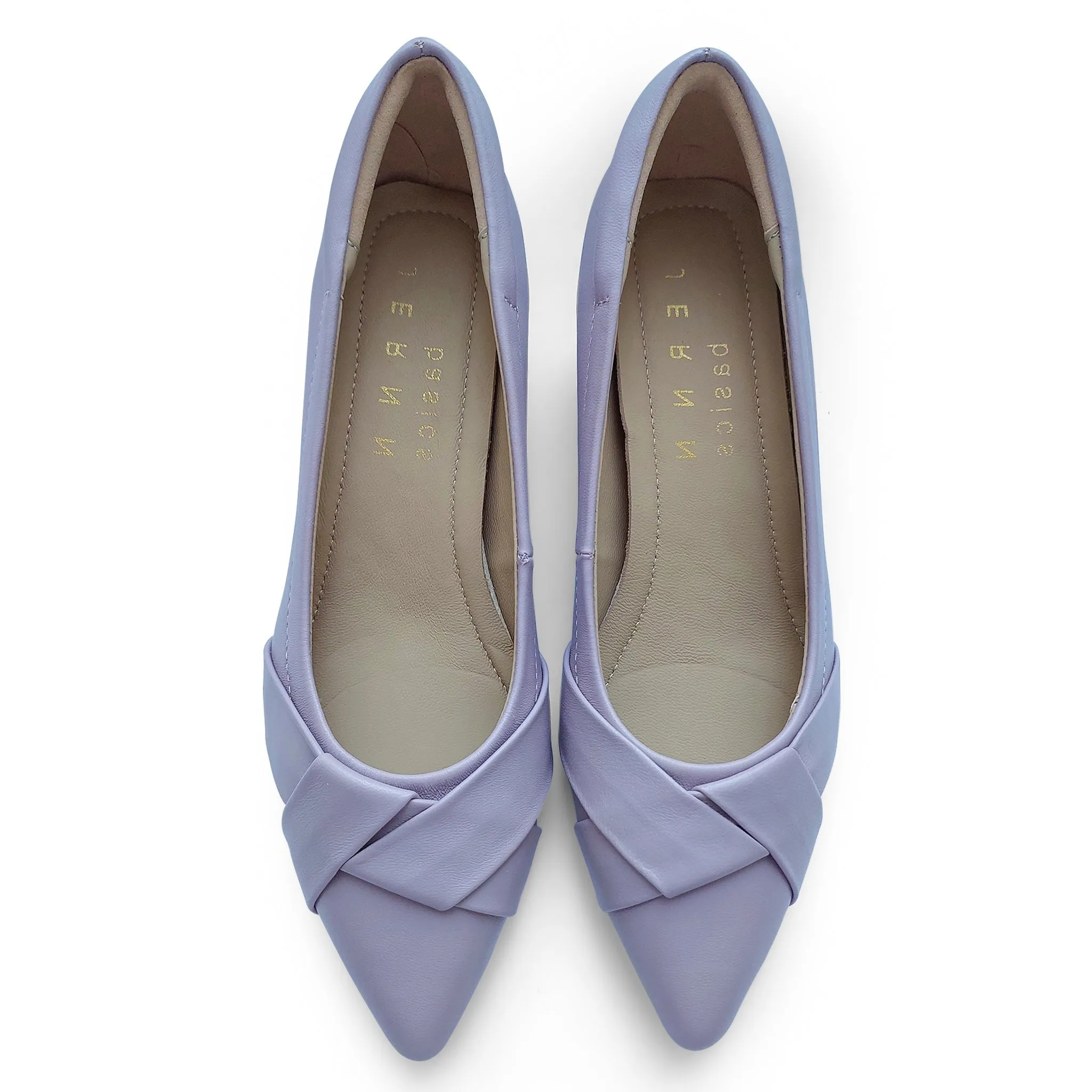 Marquis Signature lambskin pumps