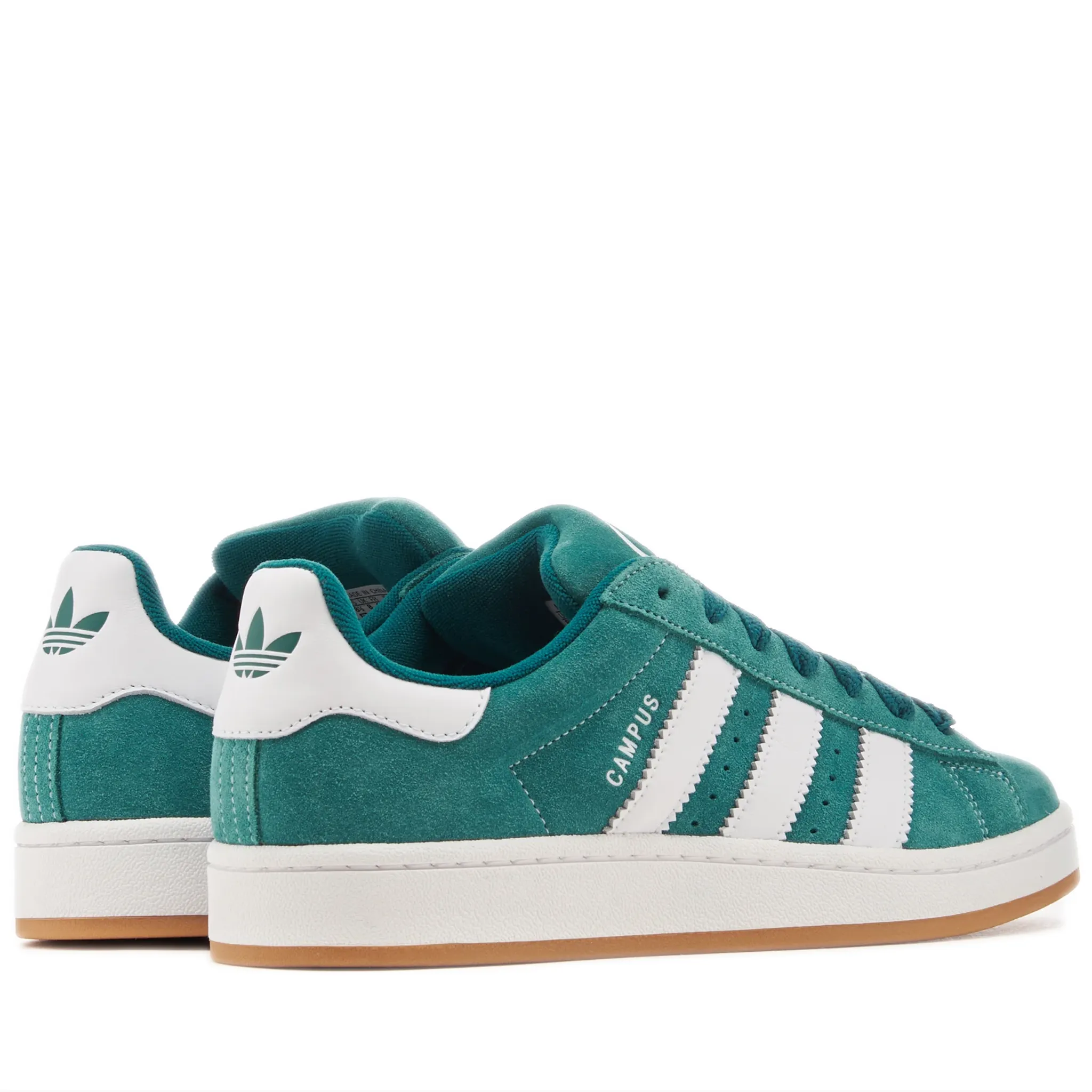 Men's Adidas Campus 00s Shoes - Teal/ White/ Gum