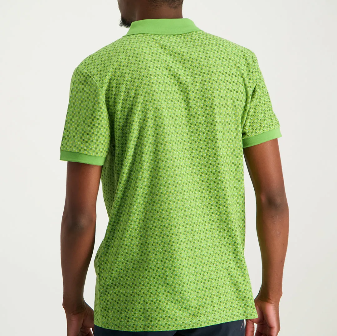 MENS MODA GREEN AOP GOLFER