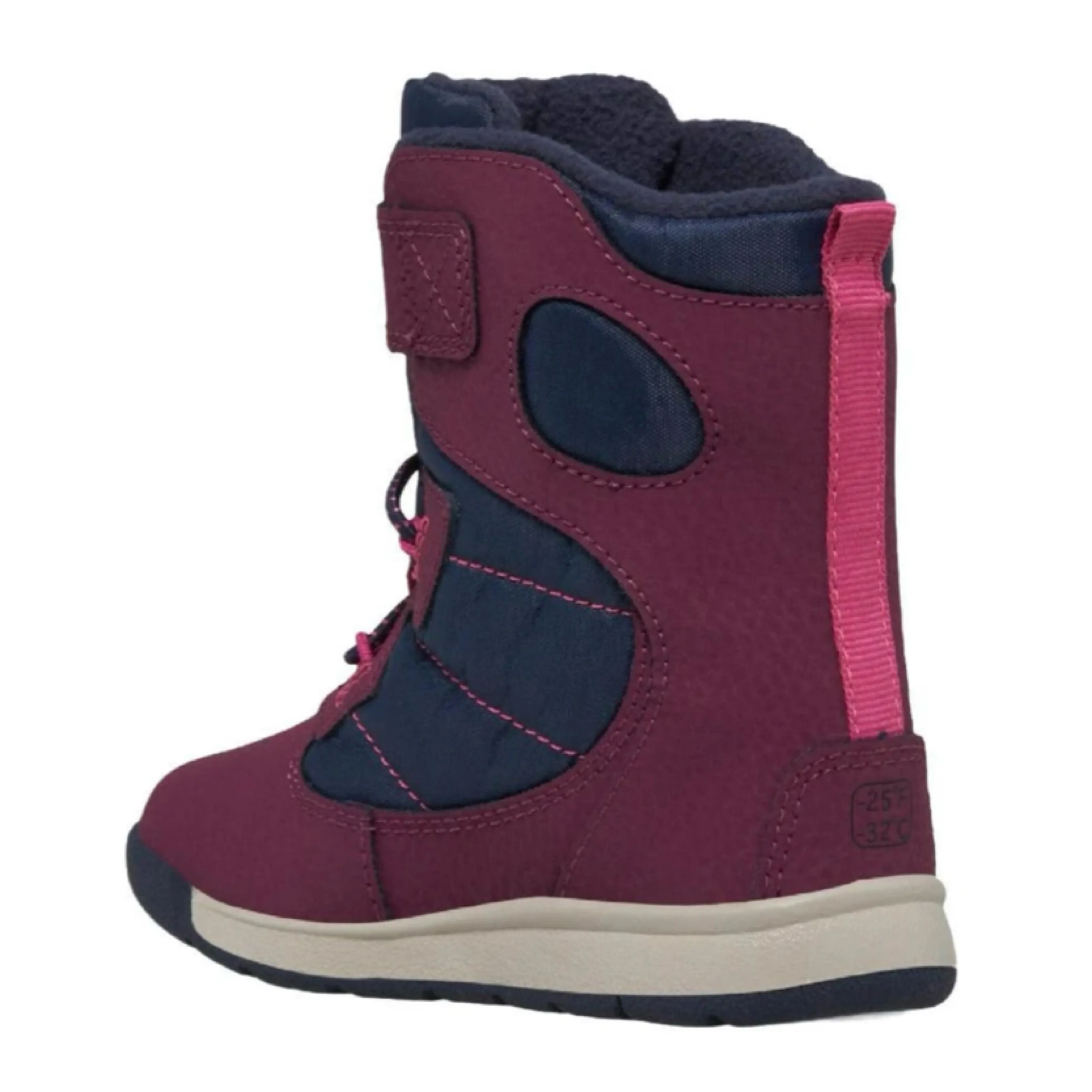 Merrell Navy/Berry Snow Bank Jr Baby/Toddler Waterproof Boot