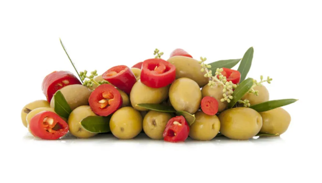 Morabito Peasant-Style Green Olives, Olive Verdi Caserecce, 5 lb 8 oz | 2500g (2-Pack)