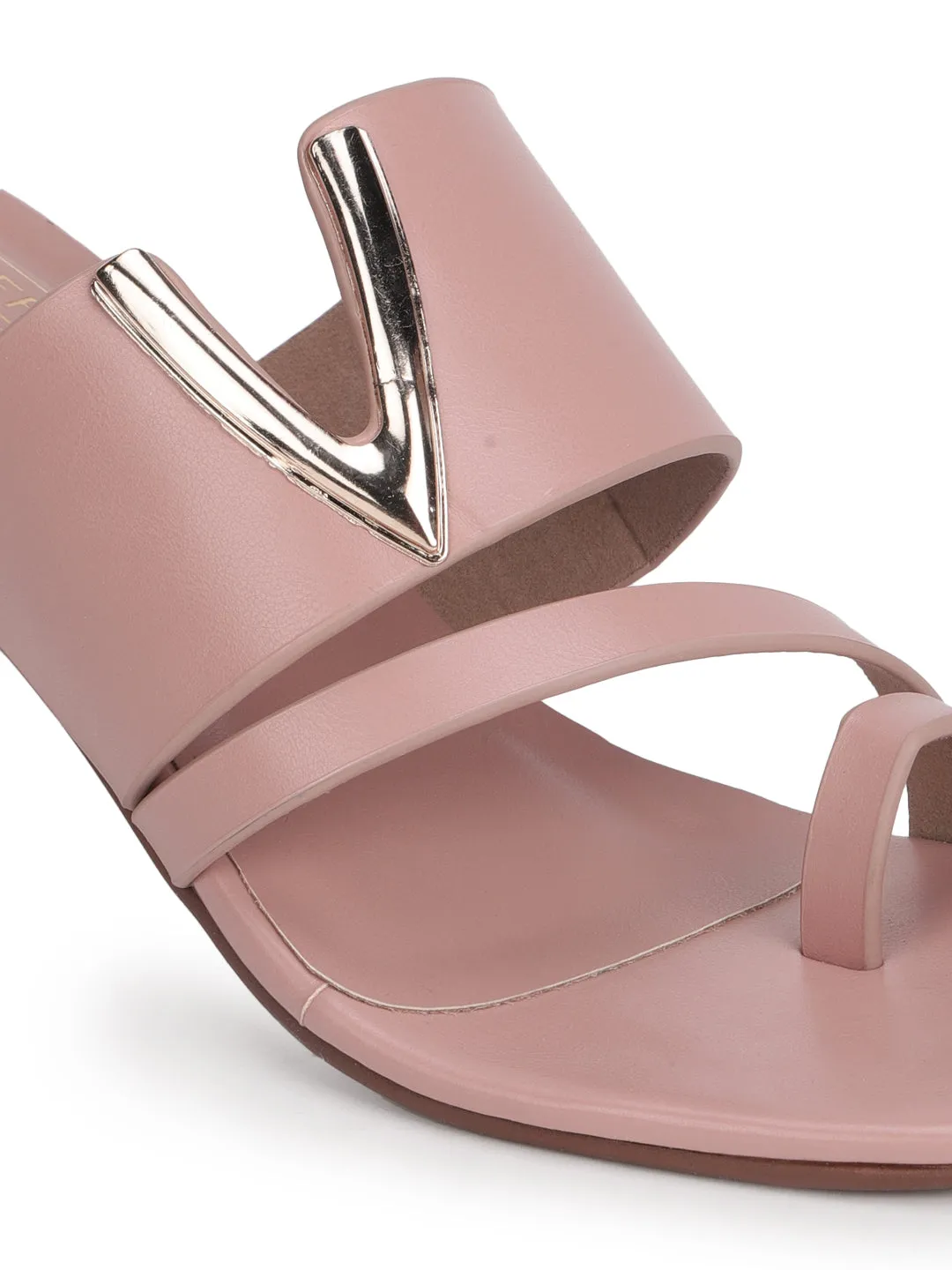 Nude PU Square Toe Stiletto Mules (TC-SLC-R502-NUD)