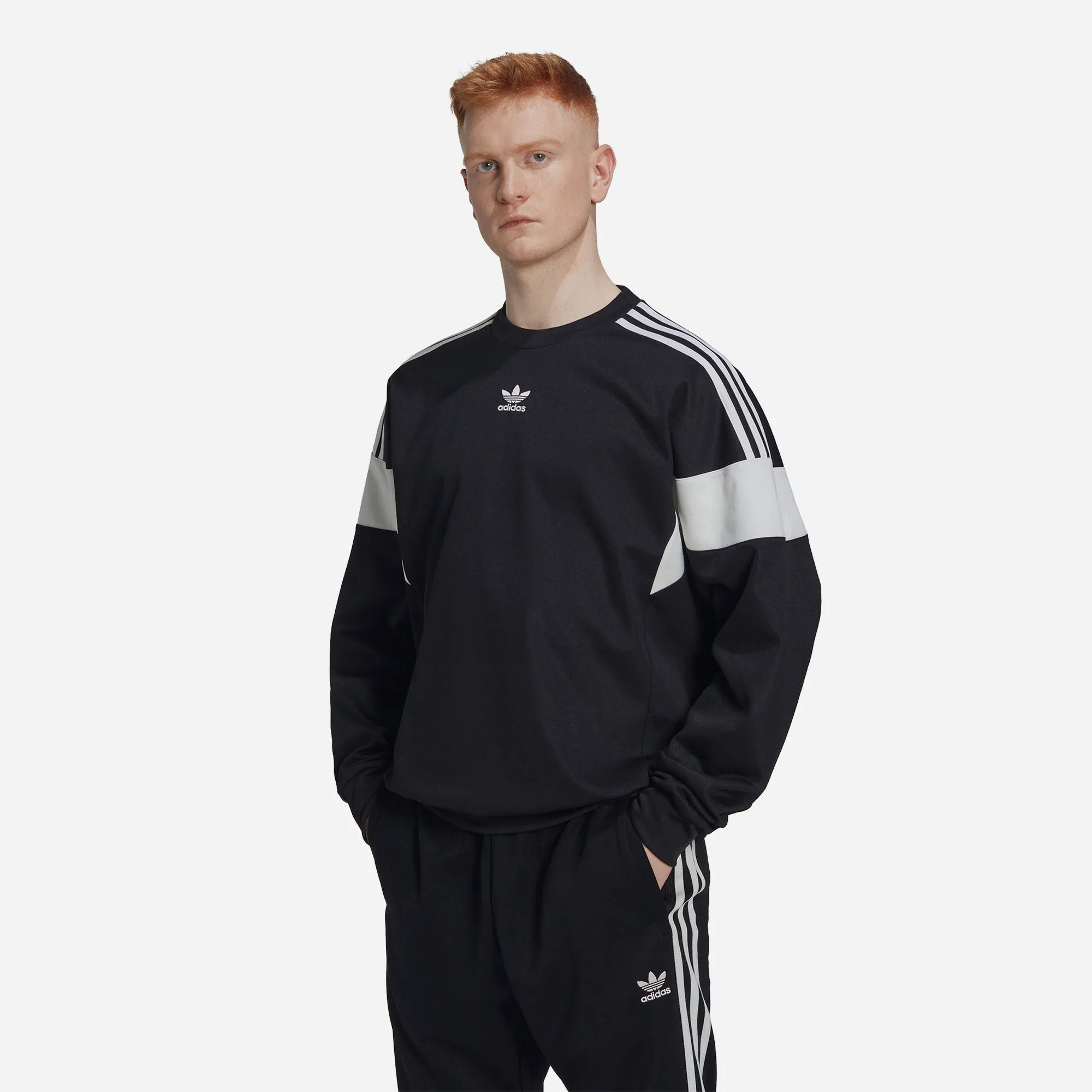 Áo Nỉ Nam Adidas Originals-Cutline - Đen