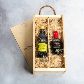 Olive Oil & Balsamic Vinegar Gourmet Gift Crate