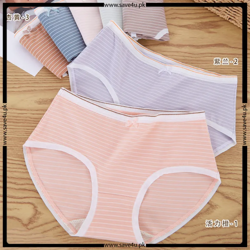 Pack of 2 Breif Ladies Mid Waist Panties