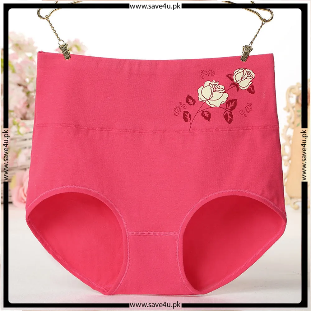 Pack of 2 Flower Printed High Waist Panties