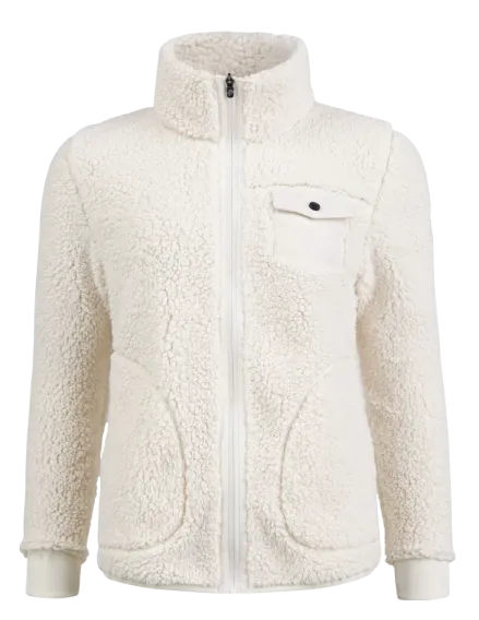 Pelle P - W Sherpa Zip Cream