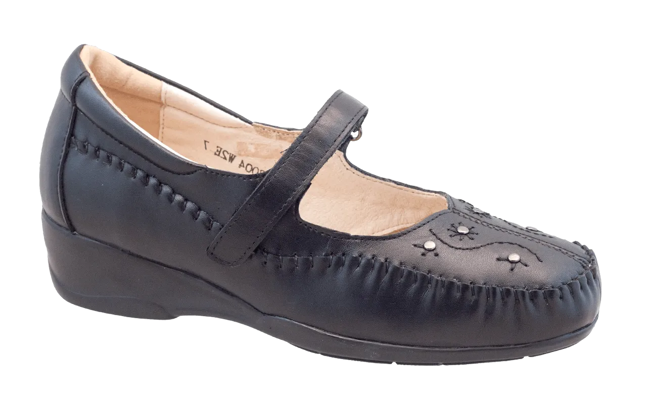 Pilgrim Women Dress Shoes - Linda P3004 - Black