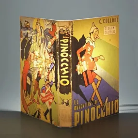 Pinnochio Book Lamp