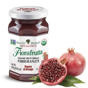 Rigoni Organic Pomegranate Fruit Spread 8.8 0z