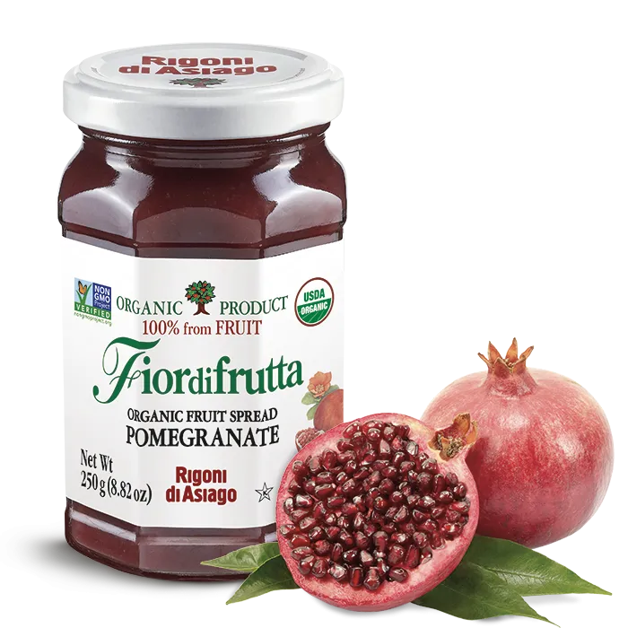 Rigoni Organic Pomegranate Fruit Spread 8.8 0z