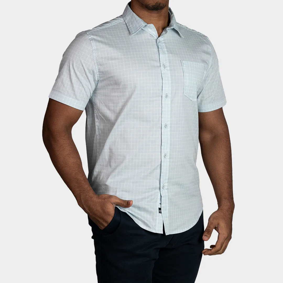 Short Sleeve Patch Para Hombre