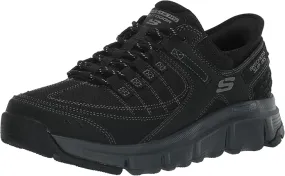 Skechers Men's Summits at Hands Free Slip in Black/Charcoal