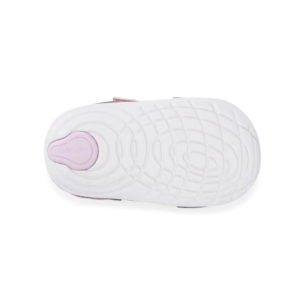 Stride Rite Infant Girls SM Adalyn Sneaker Velcro Rose Gold