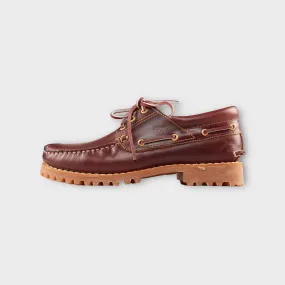 Timberland 3-Eye Lug Sejlersko I Burgundy