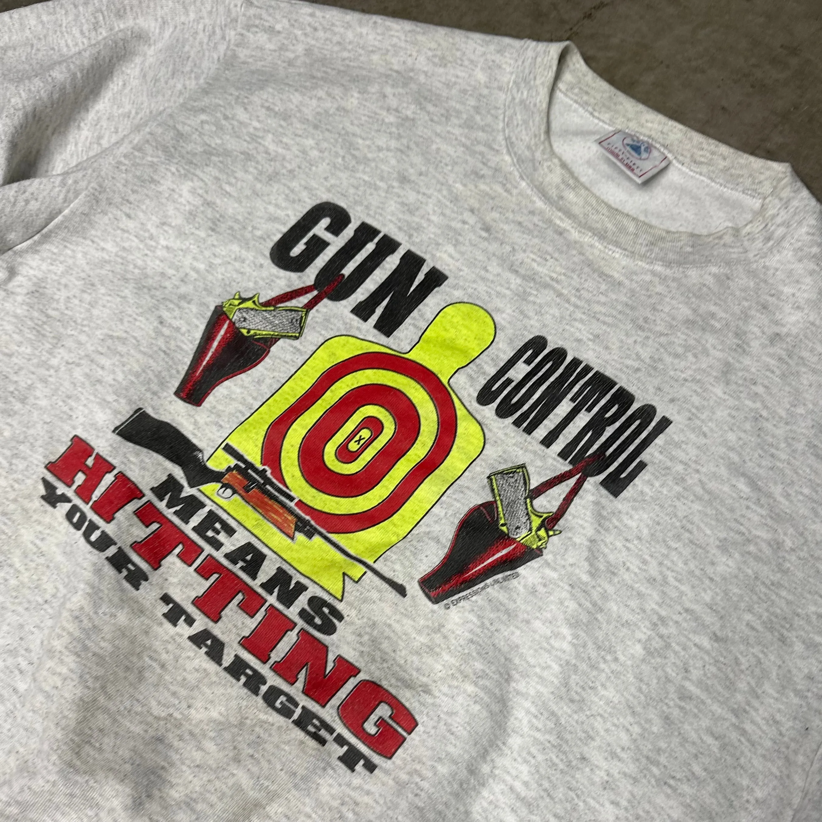 VINTAGE GUN CONTROL CREWNECK